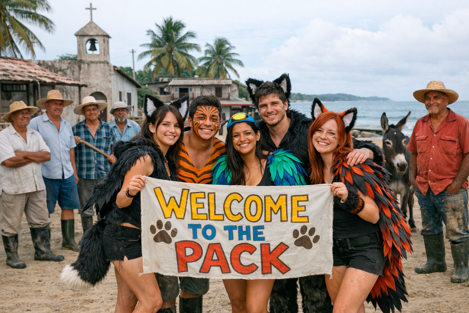 Milagro costeño: therians encuentran manada al fin.